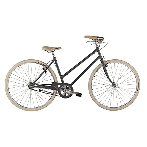 Comfort Bike : Alpina Bike bicycle Woman 28" L'ego Gray