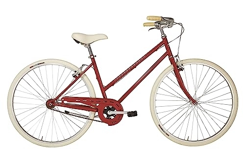 Comfort Bike : Alpina Bike bicycle Woman 28" L'ego Red