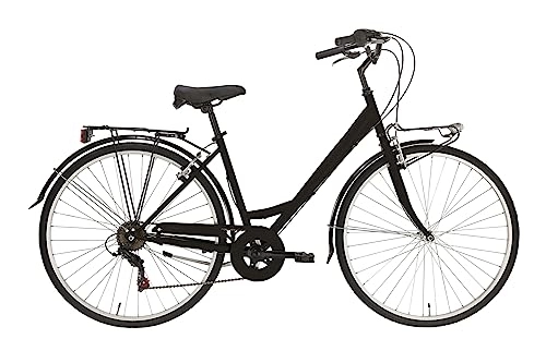Comfort Bike : Alpina Bike bicycle Woman 28" Moving black