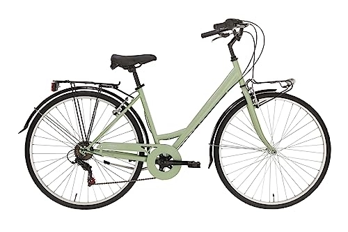 Comfort Bike : Alpina Bike bicycle Woman 28" Moving Green mint