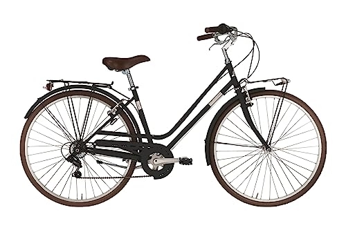 Comfort Bike : Alpina Bike bicycle Woman 28" Rondine black