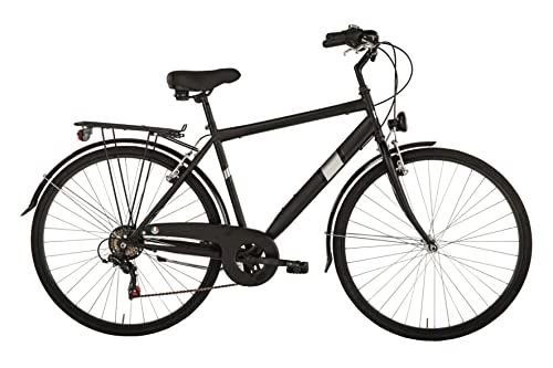 Comfort Bike : Alpina Bike Men's Moving Bicycle, Black, 28