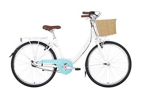 Comfort Bike : Barracuda Women's Dorado 3 Commute Bike, White, 19 Inch
