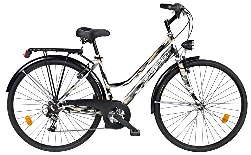 Comfort Bike : Bicycle Girardengo 28 TK MILITARY WOMAN