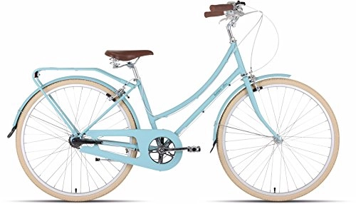 Comfort Bike : Bobbin Birdie 8 Luxe, Ladies Traditional Bike, 700c" (2 Colour Options) (Light Teal, 40cm)