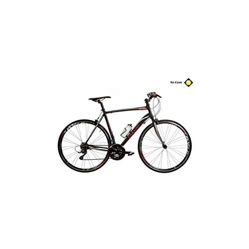 Comfort Bike : Casadei Corsa 28 Men's Bicycle 24 V Black Yellow H52