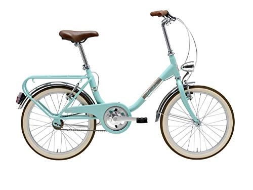 Comfort Bike : Cicli Adriatica Bicycle Women Funny 20 Inch V Brakes on Handlebar Light Blue