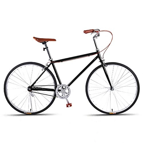 Comfort Bike : Commuter Bicycle Mens Race Bike Single Speed 26 Inch Light Comfort Road City Bike Unisex Multiple Colors