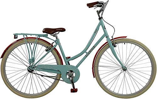 Comfort Bike : Elswick Royal Ladies Womens 700c Wheel Classic Sit Up & Beg Upright Traditional Countryside Heritage Town City Dutch Style Bike Bicycle Light Blue