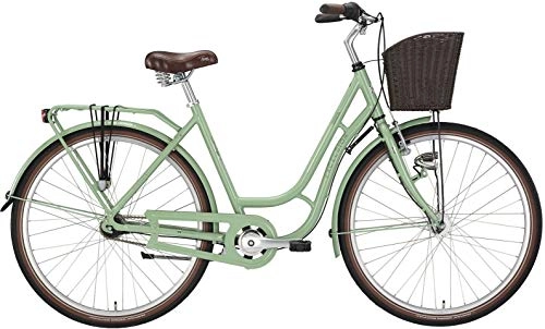Comfort Bike : Excelsior Swan Retro Alu pale green Frame size 53cm 2020 City Bike