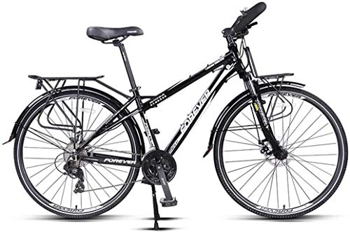 Comfort Bike : FEE-ZC Universal City Bike 24-Speed Commuter Bicycle Aluminum Alloy Brake For Unisex Adult