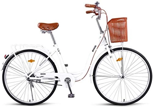 Comfort Bike : FEE-ZC Universal City Bike 26 Inch Single Speed Commuter Bicycle Lightweight For Adult