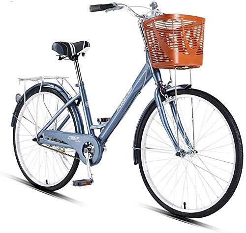 Comfort Bike : FEE-ZC Universal City Bike Single Speed Commuter Bicycle Lightweight For UUnisex Adult