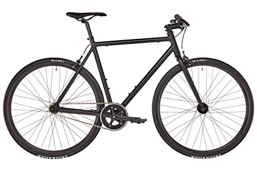 Comfort Bike : FIXIE Inc. Floater black Frame size 51cm 2019 City Bike