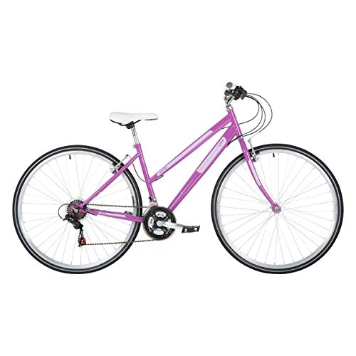 Comfort Bike : Freespirit City Ladies Urban Bike Bicycle 19" Purple