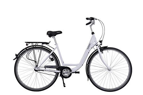 Comfort Bike : HAWK City Wave Premium (White) (26 inches)