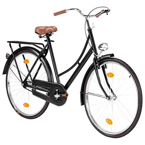 Comfort Bike : Holland Dutch Bike Outdoor Recreation Sporting Cycling Designed for Female 28 inch Wheel 57 cm Frame Female