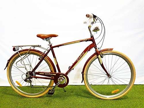 Comfort Bike : IB K Men's Bicycle 28'' Walking Steel Brown