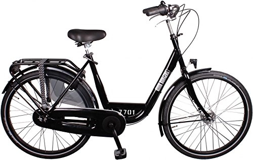 Comfort Bike : ID Personal 26 Inch 50 cm Woman 3SP Roller brakes Black