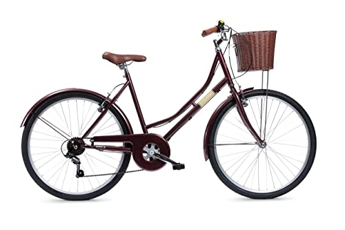 Comfort Bike : Insync Women's Vienna Classic Bike, 16-Inch Size, Burgundy