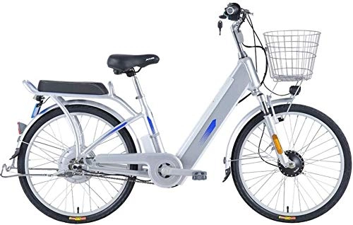Comfort Bike : KKKLLL Electric Bicycle Leisure Travel 48V Lithium Battery Electric Bicycle Power Electric Bicycle 24 Inch Wheel Diameter