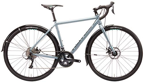 Comfort Bike : Kona Rove DL metallic silver-gray Frame size 52cm 2020 Cyclocross Bike