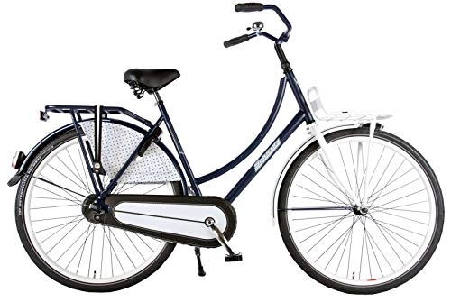 Comfort Bike : Kubbinga Women's Salutoni Urban Transport Ladies Bike, Matt Black / White, 28-Inch