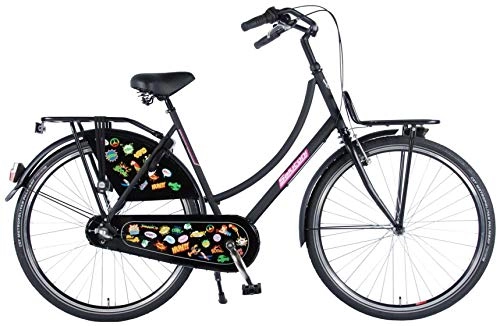 Comfort Bike : Kubbinga Women's Salutoni Urban Transport Shimano Nexus 3 Speed Ladies Bike, Matt Black, 28-Inch