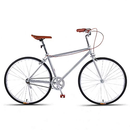 Comfort Bike : LWZ Comfort City Bike Classic Unisex Single Speed 26 Inch Adjustable Seat Road Bikes Adult Student