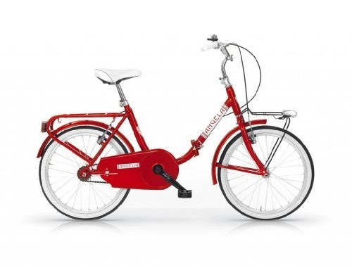Comfort Bike : MBM ANGELA 20'' BICYCLE FOLDING BIKE RED