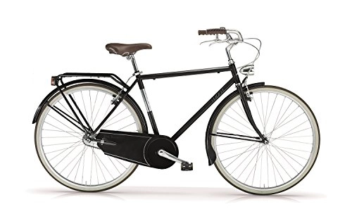 Comfort Bike : MBM City Bike classic Moonlight man new version 2016 (Black)