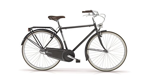 Comfort Bike : MBM City Bike classic Moonlight man new version 2016 (Titanium)