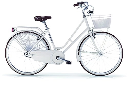 Comfort Bike : MBM City Bike classic Moonlight woman new version 2016 (Ivory)
