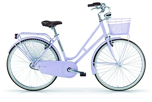 Comfort Bike : MBM City Bike classic Moonlight woman new version 2016 (Light Lavander)