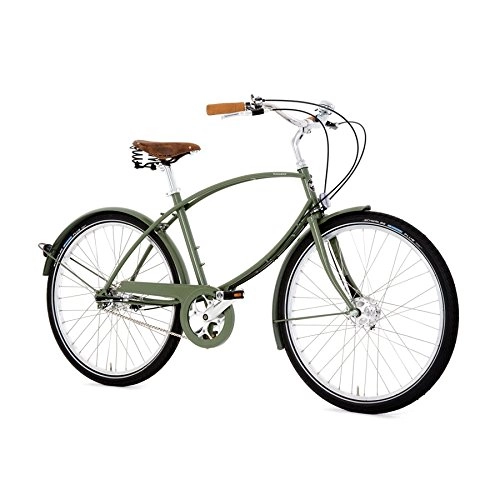 Comfort Bike : Men's Pashley for Bike Bicycle Radfahen on Traditional and stylish Art Gediegen Modern City Cruiser5Speed Gear Shift Frame 19Light Green SnappyIndividuallyComfortable, helln