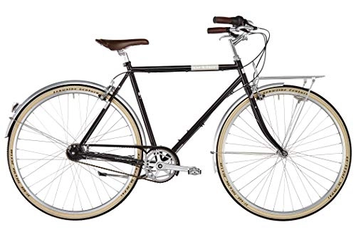 Comfort Bike : ORTLER Bricktown glossy black Frame size 50cm 2019 City Bike