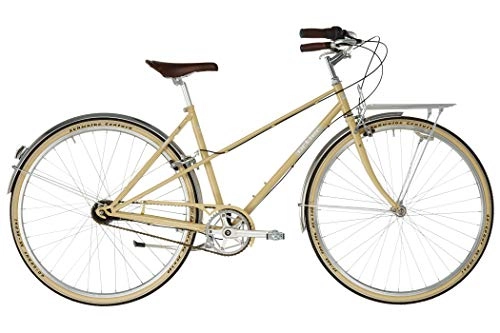 Comfort Bike : ORTLER Bricktown Women classic brown Framesize 48, 5cm 2019 City Bike