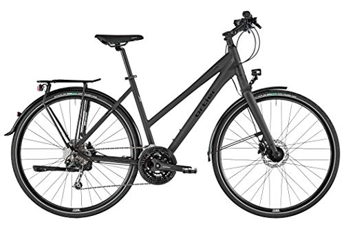Comfort Bike : ORTLER Chur Lite Trapeze black matt Frame size 50cm 2020 Touring Bike