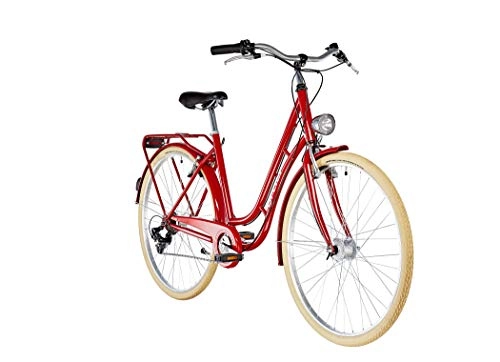 Comfort Bike : ORTLER Detroit EQ 6-speed shiny red 2020 City Bike
