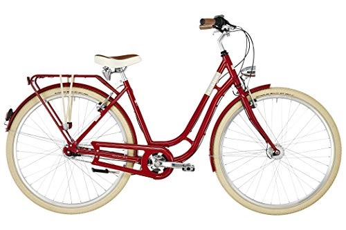 Comfort Bike : ORTLER Summerfield 7 Women classic red Frame size 45cm 2019 City Bike