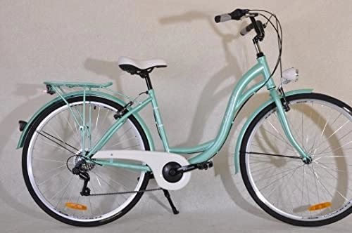 Comfort Bike : Palermo UK stock 6 Speeds Shimano part 27.5'' Wheel Ladies Girls Dutch Style Bike Bicycles