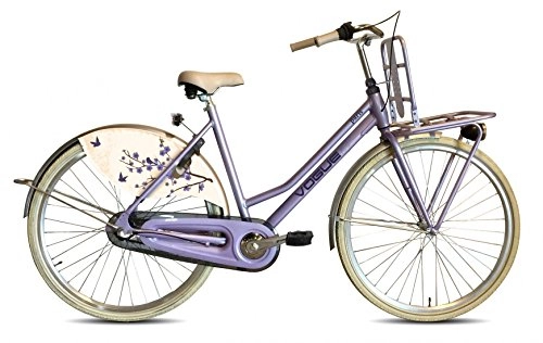 Comfort Bike : Paris 28 Inch 50 cm Woman 3SP Coaster Brake Purple