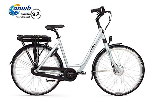 Comfort Bike : POPAL E-Volution 12.2 28 Inch 53 cm Woman 8SP Roller brakes Silver