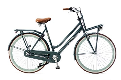 Comfort Bike : POPAL Nera 28 Inch 50 cm Woman 3SP Coaster Brake Green