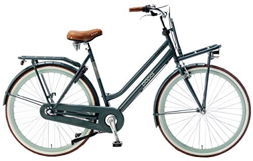 Comfort Bike : POPAL Nera ND 28 Inch 50 cm Woman 3SP Coaster Brake Dark Green