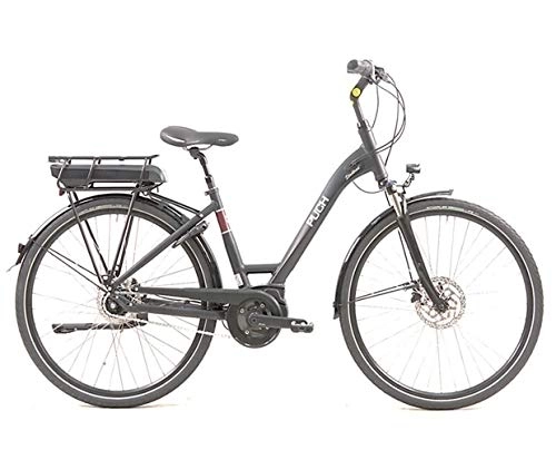 Comfort Bike : Puch Clubman 1 28 Inch 45 cm Woman 9SP Disc Brake Matte black