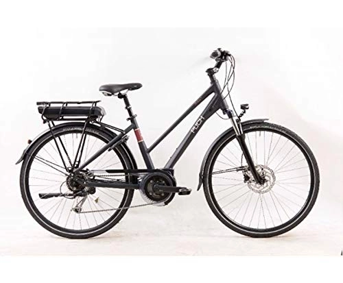 Comfort Bike : Puch Clubman 2 28 Inch 45 cm Woman 9SP Disc Brake Matte black