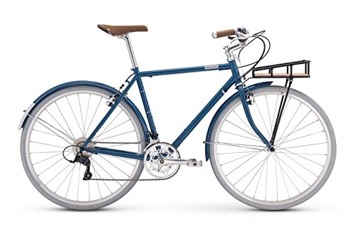 Comfort Bike : Raleigh Bikes Port Townsend City Utility Bike, 50cm / X-Small, Blue