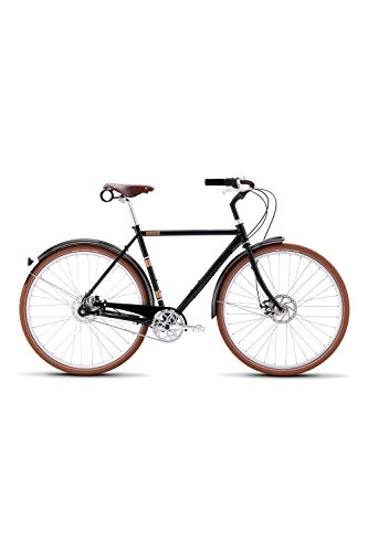 Comfort Bike : Raleigh Bikes Tourist SM / 52 BLK Complete Bicycle-Wheel Size-27.56"(700c)