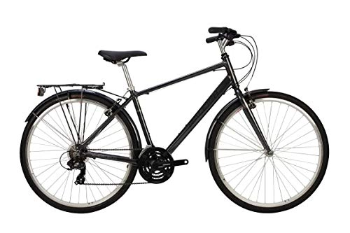 Comfort Bike : Raleigh PIONEER CROSSBAR FRAME BLACK Black 17" frame